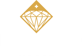 Diamond House Detox logo in white