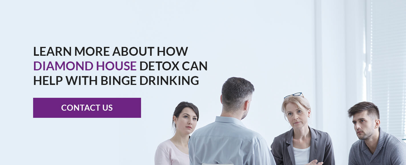 Learn more about how Diamond House Detox can help with binge drinking.