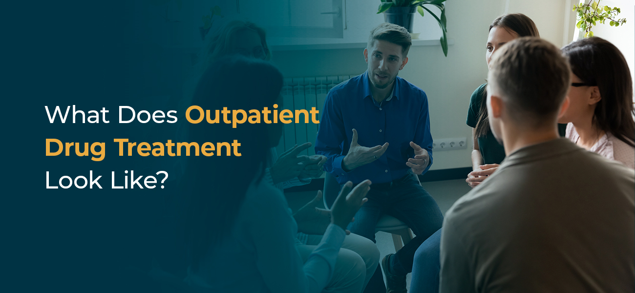 what does outpatient drug treatment look like