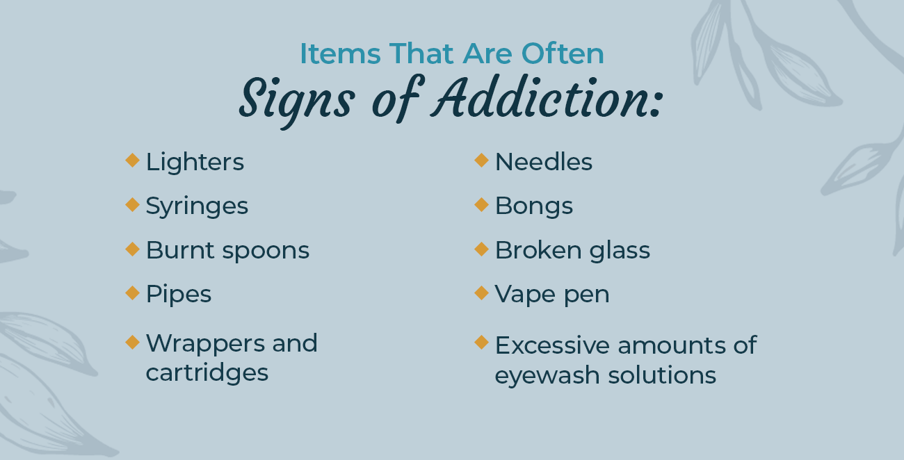 signs of addiction