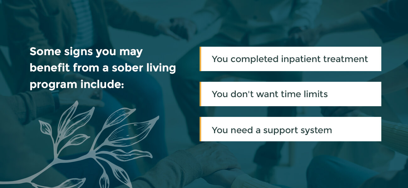 Some signs you may benefit from a sober living program