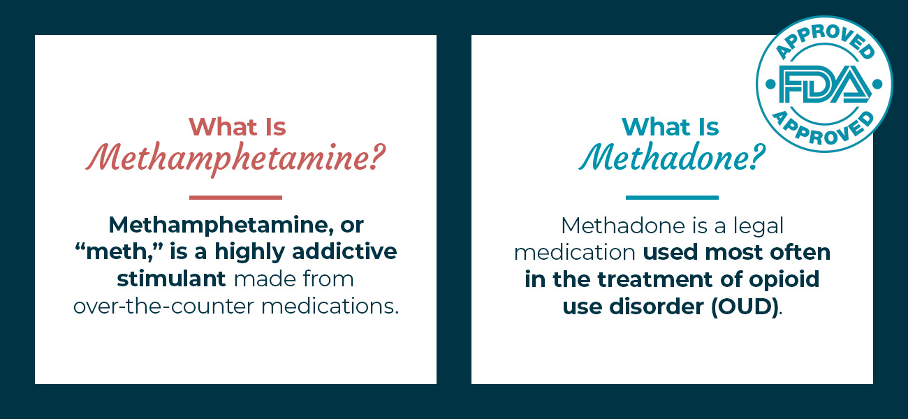 Methadone vs. Methamphetamine